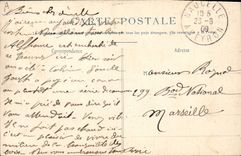 Vintage Postcard Theater the nativity Dances Salienne Senlis