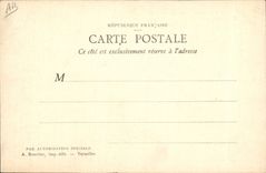 Vintage Postcard Billard Castle of Rambouillet Ancienne dining room of Henri II Gaming room