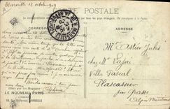 Vintage Postcard Billiards the Beauvais sports