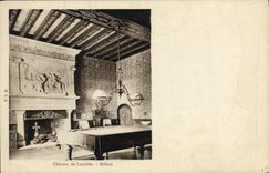 Vintage Postcard Billiards Castle of Landifer