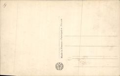 Vintage Postcard Billiards Castle of Malmaison Room of billiards the tapestries Napoleon 1st