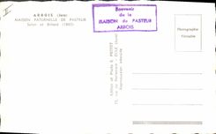 Modern Postcard Billiards Alpine laburnum paternal House of Pasteur Living room and billiards