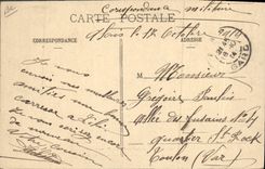 Vintage Postcard Billiards Municipal Casino of the Manurings Room of billiards reservee to the Member of the Circle