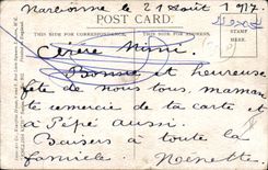 Vintage Postcard Fantasy Illustrator Child Fred Spurgin Cat You saucy pus