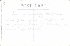 Postal Fantasia Ilustrador Niño Matrimonio Su día de gloria y decepción