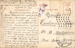 Vintage Postcard Fantasy Illustrator Child Little Mischief Miss