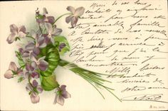 CPA Fantaisie Fleurs 