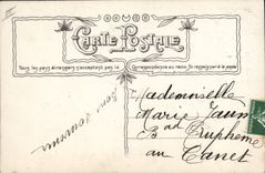 Postal Niño Violín Ángel Santa Cecilia