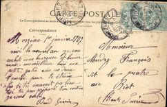 CPA Cochon Porc Enfant 