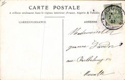 Postal Cerdo Cerdo Hierro tiene caballo