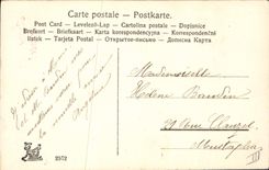 Vintage Postcard Pig Pig Child wife