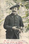 Vintage Postcard Militaria Nice Alpine hunters