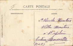 CPA Militaria Chasseurs alpins St Martin Vesubie Le col de la Cerise en hiver 