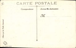 Vintage Postcard Militaria heroic Acts Canon