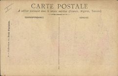 Postal Militaria la bandera del 2.o Zouaves decora después de la batalla de Solferino