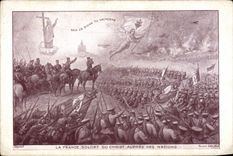 CPA Militaria La France soldat du Christ aupres des Nations