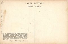 CPA Militaria 87eme regiment d'infanterie Vassincourt Mussey 