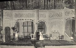 Vintage Postcard Theater Race Arthur Hendrikx