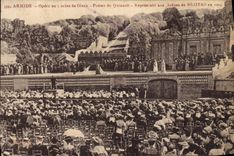 Vintage Postcard Theater Armide Operated in 5 acts of Gluck Poeme of Quinault Arenes of Beziers 1904