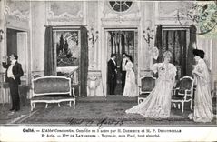 CPA Theatre Paris Gaite L'abbe Constantin