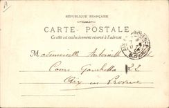 CPA Theatre antique d'Orange Citharis Rentree de Cesar