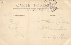 Vintage Postcard Theater Arenas of Beziers the Vestal Anathema of the Large priest