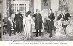 Vintage Postcard Theater Paris Jollity the return of Jerusalem