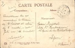 Vintage Postcard Fantasy Hansi Illustrator In Alsace