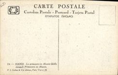 CPA Fantaisie Illustrateur Hansi Printemps en Alsace 