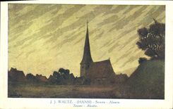 CPA Fantaisie Illustrateur Hansi Alsace Sewen