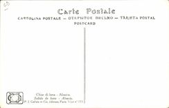 CPA Fantaisie Illustrateur Hansi Alsace Lever de lune en Alsace