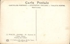 CPA Fantaisie Illustrateur Hansi Alsace Environs de Colmar