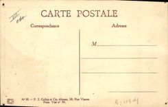 Vintage Postcard Fantasy Illustrator Hansi Alsace Child Alsatian Militaria Headstock