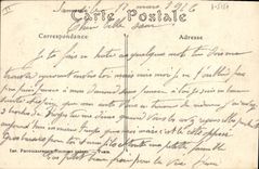 Vintage Postcard Troyes Billiards the place and the town hall Coffee of the City