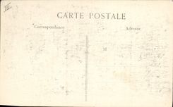 CPA Billard Creil Maisons bombardees Militaria