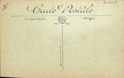 Vintage Postcard Billard Montresor the chateay the room of billiards table of the massacre of Polish has Warsaw