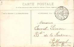 Vintage Postcard the part of Jacquet