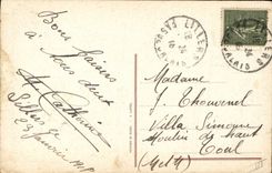 Vintage Postcard Fantasy Illustrator Right Child