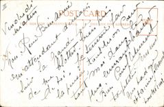 Postal Fantasia Ilustrador Amorosoy Niños Militaria