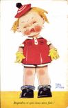 Vintage Postcard Fantasy Illustrator Mabel Lucie Attwell Child
