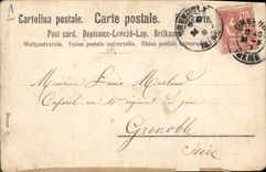 Vintage Postcard Flowers sechees Fantasy Flowers Anemone