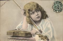 CPA Enfant Violon 