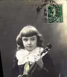 CPA Enfant Violon 