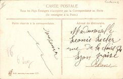 Vintage Postcard Pig Pig Poisson April 1st