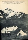 CPA Militaria Chasseurs alpins Bourg Saint Maurice Les Chapieux Camp de la Gitte Les alpins en travaux Aiguilles du grand fond