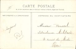 CPA Militaria Chasseurs alpins Batterie alpine dans les rochers du col de Fours