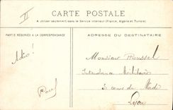 Vintage Postcard Militaria Alpine hunters Arrive has large the halt