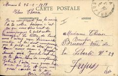 CPA Militaria Chasseurs alpins gravissant un col