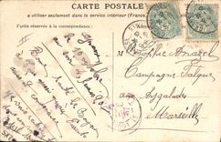 CPA Militaria Chasseurs alpins Dans les Alpes manoeuvres d'une piece de montagne