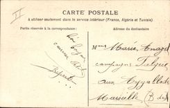 Vintage Postcard Militaria Alpine hunters In the Alps operations of an alpine battery